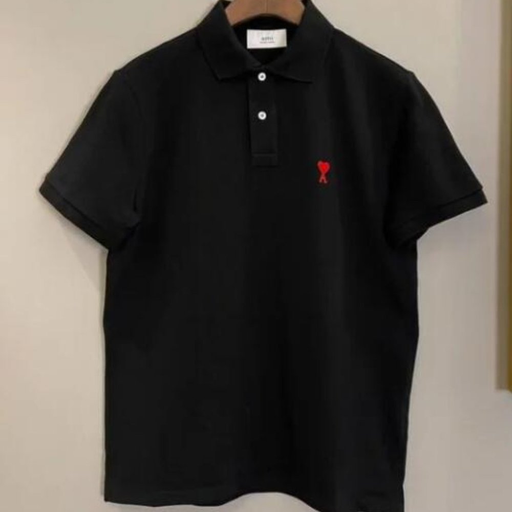 AMI POLO Spring/Summer menswear AMI Little Love embroidery short sleeve